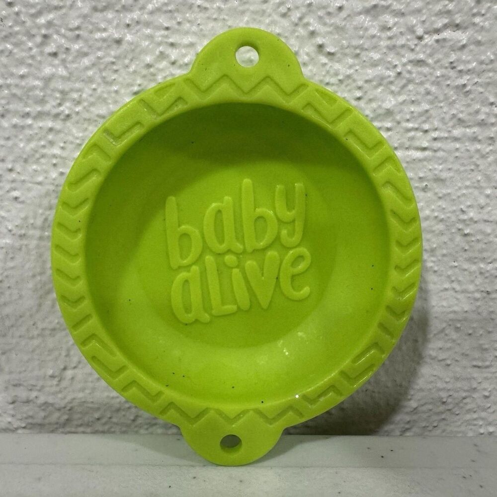 Baby Alive green food bowl accessory